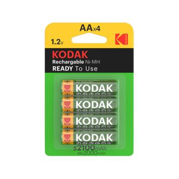 Batterij Oplaadbaar 4xAA 2100mAh Kodak